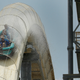 The Verrückt water slide.